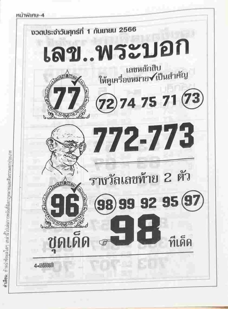 You are currently viewing เลขพระบอก 1/9/66