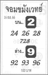 Read more about the article หวยจอมขมังเวทย์ 16/10/66 แจกชุดเลขเด็ดจอมขมังเวทย์งวดล่าสุด