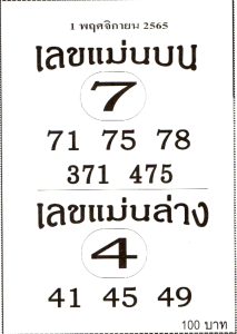 Read more about the article เลขแม่นบน แม่นล่าง 1/11/66 ติดตามหวยซองเลขแม่นบน แม่นล่างทุกงวด